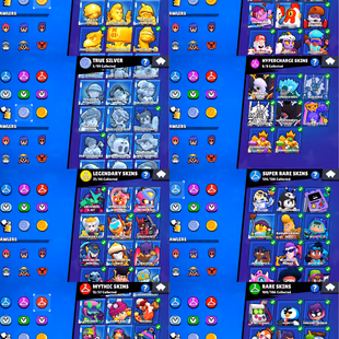 111k TROPHY ALL TIME HIGH 🌟CHALLENGER COLT🌟 TRIXIE COLLETTE | MASTER 2025 | 101 MAX BRAWLER | 87 HYPERCHARGE |499 SKIN - Image 7