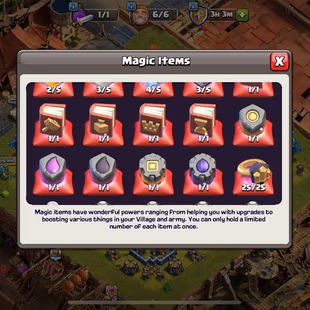 !! FULL MAX TH13 !! RARE WASTELAND SCENERY | HEROES 75-75-50-50-25 | LEGENDARY ICE KING | XP LEVEL 174 | - Image 7