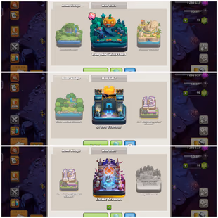 5 SCENERY [ 25 SKINS 11 LEGENDARY SKINS ] TH 14 NEAR MAX | 76-76-51-53-27 HEROES | 5 EPIC EQUIPMENTS | FULL ACCESS  - Image 3