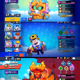 💯 104.200 TROPHY 🏆 | 100 BRAWLERS | 98 MAXED BRAWLERS | 481 SKINS | XP 171 | FULL MAIL ACCESS - Image 7
