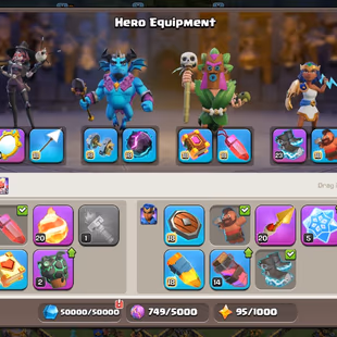 [LIMITED OFFER]🚀LEGENDARY SUPER TH17🚀FULL MAX | EPIC EQUIPMENTS | OLD TREES & OBSTACLES | EPIC MAX ACCOUNT | INSTANT | - Image 4