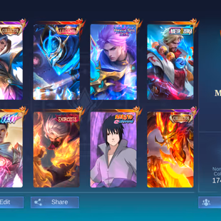 SOLID ASSASIN FIGHTER BASED ACC || 2 LEG 21 GRAND 25 EXQUISITE || ALMOST MEGA COLL 1 || EX 106 STAR || 165 MAGIC WHEEL  - Image 2