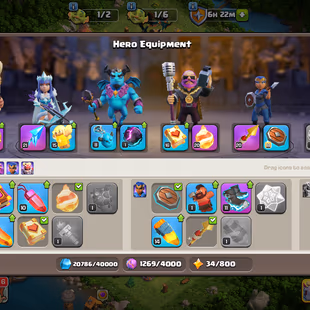 🔥RANK💎[TH14-FULL MAX ] 7x EPIC EQIP || HEROS-70-77-45-56-28 || HERO SKIN || PETS AVAIL-BEST SAFE ACC || IOS-AND-PC-MAC - Image 6