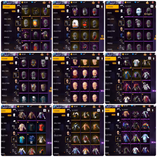  Lvl 60 Ff Acc || 5 GUNS  || YELLOW BERZILIAN TROUSERS - Image 6