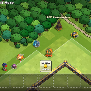 RARE 2015 XMAS 💎27 EQUIPMENT MAX 💎TH 18 HIGH []  101-105-80-80-55-7 HERO [] 264 XP [] FREE RENAME [] 1200 GEMS [] BH 1 - Image 8