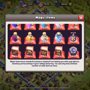 [LOW PRICE TH13] XP173 HEROES 64-63-41-35-11 5 BUILDER NC500 CWL210 FULL MAGIC ITEMS FULL ACCESS - Image 4