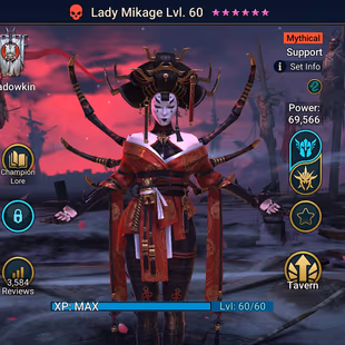 Mythic (Anomaly - Mikage) - 29  Champions LV 60 -  73 Legend -9 Void - Image 2
