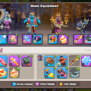 ❗[ 10'000 GEMS - TH-16 NEAR MAX ]❗4 EPIC MAX: MT-SB-EB-RS [MAX] | FB-AF [23] || HEROS: 85-88-54-70-45 || BEST DEAL - Image 6