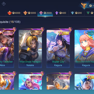 GIRLY ACCOUNT WITH DAZZLING CRYSTAL LOADING EFFECT | 2 LEGEND | 13 GRAND || 16 EXQUISITE | 8 ZODIAC | 7 COLLECTOR MEGA-5 - Image 7