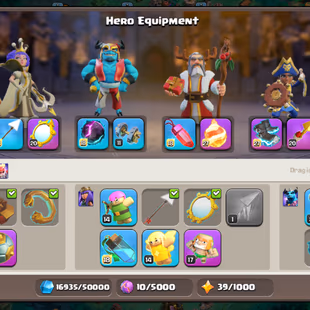 TH18 PREMIUM! GUARDIANS MAX!! MAX-DEFENCE! HEROES MINION & WARDEN MAX!! NC-500 XP-235! GG/MAX FB/MAX EB/MAX RS/20 MM/20 - Image 7