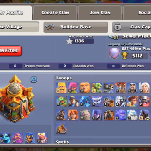 Th16 Almost Max | Hero-80-80-62-40 | Equipment-14-Epic Almost Max | Defence Wall Max |  XP-223 | NC-Yes | BEST-DEAL - Image 3