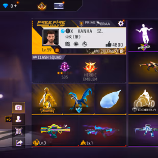 LVL 59 | GOLDEN CRIMINAL SET | 4800 LIKES | 2 SKY WINGS | INSTANT DELIVERY - Image 1