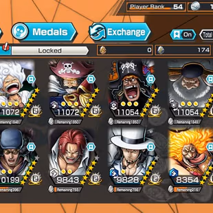 [3915][IOS-ANDROID] 13 EX META - 41 HB - Dark Blackbeard - Light Luffy - 2 Roger - Lucci - Saturn - Shanks - Kaido  - Image 3