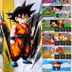D868-IOS+Android-Goku Yellow Full Red Star-Nice Team+Goku Kid Full Red Star+Goku&Gohan Full Red Star+Manga Goku Full Red - Image 4