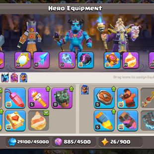 PREMIUM TH 16-HERO 90-90-65-38-EPIC GG 20 SB 24 FB 20 RS 23 EB 24-NC FREE-XP 164-STRONG DEFENSE-6TH BUILDER-BEST DEAL - Image 6
