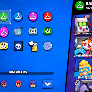 🔥44k Trophies🔥 || 25 Max || 16 Hyper || 204 Skins || 87 Brawlers Unlocked || Cheapest Account - Image 4