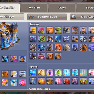 🔥TH18 CLOSE MAX🔥FRANCE LOCAL!! HEROES 100-100-56-76-50!! YEAR OF THE FIRE HORSE SCENERY!! ALL EQUIPMENT MAX!! SKIN - Image 4