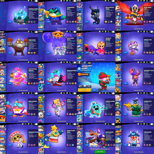 OLD | 27k | 79 BRAWLERS | LIL HELPER PENNY | BORN BAD BUZZ | SCRATCHER POCO |KIIRO PAWLETTE EMPRESS BONNIE | LOVE SQUEAK - Image 1