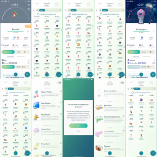 L70 Pokemon GO Account | 7.93M Stardust | 207 Shinies  | Regionals I PvP Ready l 1X masterball l Name changeable  - Image 3