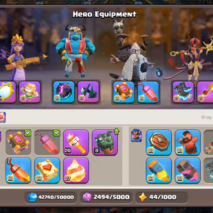 🌟 PREMIUM TH-18 5 HEROES MAXED 🌟 FULL MAX DEFENCE | 6X SCENERY | 36 HERO SKINS | 7 EPIC MAX 3 LVL-20 | DISCOUNT SHOP - Image 7