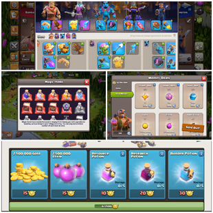 SUPER CHEAP | 2 EPIC EQUIPMENTS | TH 15 SEMI MAX | 60-62-43-39-25 HEROES | MAGIC ITEMS STACKED |  INSTANT DELIVERY  - Image 4