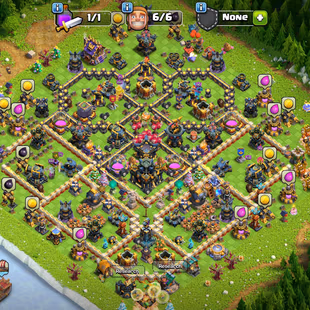 ❗[ TH-17 NEAR MAX ]❗SB-EB [MAX] | MM [23] | HEROS: 90-92-65-65-40 || NICE TROOPS - DEFENCES | LVL 17-18 WALLS || RARE - Image 1