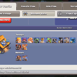 🔥Xp-223🔥 || Th18 || All Epic Equipment || Heroes 95-100-72-75-59 || 6 Builders || Nc Available || Cheapest Account - Image 8