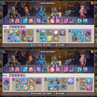 HIGH XP 277 | TH18 MAXED | 4627 WAR STARS | NICE EQUIPMENT | MAX 5 HERO | DRAGON DUKE LVL 14 | MAX B BASE - Image 5