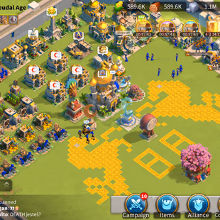 Alll Platform: 57M - Vip 17 - 20 Commanders - 34 Passport - 210 Gold Heads - 27k Gems - 1 Farm - 2 Skin Houses - Image 5