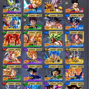 D833-IOS+Android-6 UL(SS Goku Full Star+Frieza Full Star+SS4 Vegeta)+40 Legend+Vip Equipment+Good Team PVP+SS4 Goku Zen - Image 4
