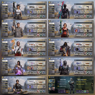 🔥Global Max Level ID 400 🔥4x Upgraded OG Mythic [AK47-Krig6-SwitchbladeX9] Templar Soldier | 7x OG Lgd Gun | 10 CP - Image 6