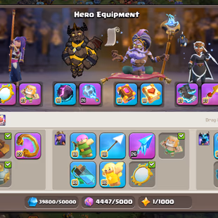 24X SKINS | TH18 ALMOST MAX | GG-MX!SB-MX!SnB-MX!FA-MX!AF-MX!MM-MX!MS-MX!EB-MX!RS-MX | HERO-105-105-95-80-55 | 242-XP | - Image 5