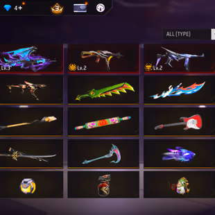 LVL 56 | GREEN ANGELIC PANT | DRACO AK & CHROMASONIC MP40 | 3 EVO & 25 MYTHIC GUNS | PRIME 3 | OLD EMOTES - Image 3