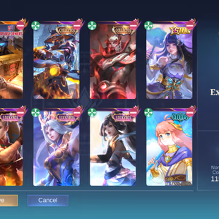 PL491|Lvl 96|EXALTED II|361 SKIN|ALL EMBLEM MAX|55 WR|SABER LEGEND|3 COLLECTOR|2 SANRIO|SELENA ZENITH|THAMUZ NEXUS 11.1 - Image 6