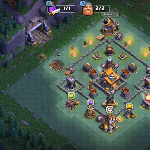 🔥4 HERO MAX-5500 GEMS!XP 179!TH 18!HERO:105-105-47-80-55!NC YES!GOOD DEFANCE! STRONG TROOPS! INSTANT DELIVERY  - Image 8