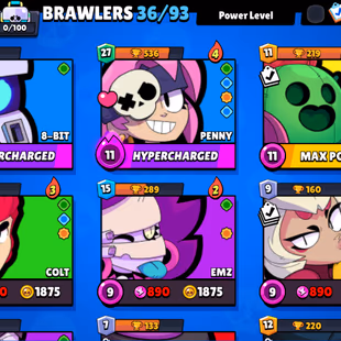 129 [3 MAX BRAWLS] [29 SKINS] [6231 TROPHIES] - Image 4