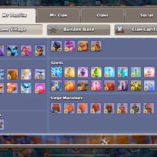 OVERWHELMING COLLECTION IN LEGEND  TH 18 - 6500 WWS - 34 EQUIPMENT MAX(2 lv26) - RARE HOG - MAX TROOPS N SPELL - Image 3