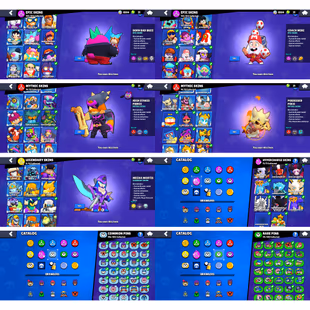 98/99 BRAWLERS🪖 | THROPHIES 65999✨ | 84 MAX - 65 HYPERCHARGED | 397 SKIN (95-124-145-14-8-11) | 13 PRESTIGE | 28 MAX WS - Image 5