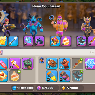 🔥Xp-267🔥 || Th18 Semi Max || 4.8k War Stars || All 15 Epic Equipment High || Heroes 100-100-84-75-54 || BB Maxed  - Image 5