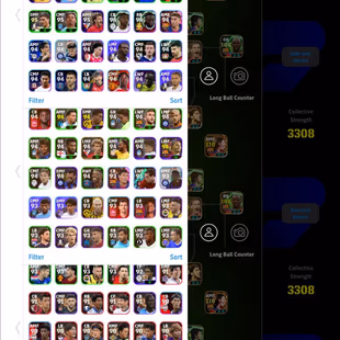 3308x Strength|ALL New Top Paid Card|Messi-110|Gullit-107|Ibrahimovic-110|Neymar-106|Blitz Raul-106|Maldini-106|Casillas - Image 3