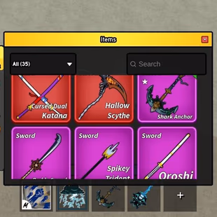 Global - Level 2800 - Money 439K - Swords 25 - Guns 6 - Fruits 17 - Code1134 - Image 6