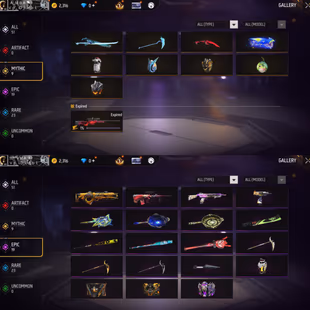 iOS/Android - Level 44 - Server EU - Rank Silver - Set 28 - Emote 6 - Pet 14 - Weapon 51 - Mythic 9 - Epic 19 - Linked G - Image 4