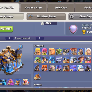 🔥ALL HEROS MAX🔥8 EPIC EQUIPMENT MAX!XP 235!TH 18 NEAR MAX!!HERO:105-105-95-80-55-25!VERY NEAR MAX DEFANCE!GREAT TROOPS - Image 3