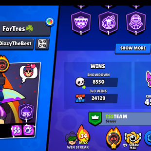 RARE- PRESTIGE - 3 | 110K H.TROPHY | 99/99 BRAWLER | 92X MAX | 72X HYPER | METEORIC | HUGE RARE SKINS | 754-PIN | BEST - Image 4