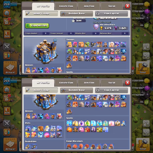 🔥TH-18 NEAR MAX🔥XP-254! SB[MAX] FB[MAX] REST HIGH LVL EPIC! HEROES:-100-105-82-77-53-5! MAX PETS! FAST DELIVERY - Image 3