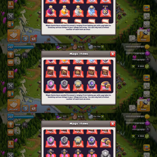 [G142] ALMOST MAX TH 16 | 93-90-80-70-45 HEROES | FULLY STACKED MAGIC ITEMS | 1475 CWL MEDALS | 500 RENAME | BEST EQUIPM - Image 3