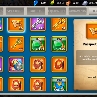 RISE87: 64M Might 2T5 - Vip 14 - 29 PP - 8K Gems - Image 7