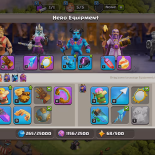 🔥TH 11 FULL MAX || ALL HEROES MAX || 🔥6x EPIC EQUIPMENTS || RENAME AVAILABLE || SUPER ACCOUNT - Image 6