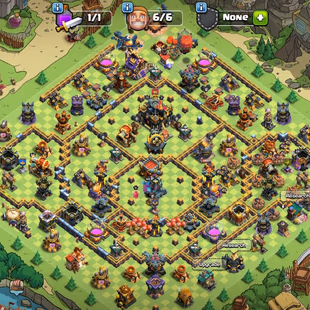 🔥TH 17 NEAR MAX🔥BK 76 AQ 89 MP 60 GW 67 RC 40 || GOOD HERO EQUIPMENT || 4 SCENERY X 7 HERO SKIN || IOS AND ANDROID - Image 5