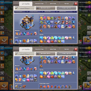 Th18 Almost Max💎Hero 100-105-80-53💎Equipmets-7x-Epic Max [4 Left] [] XP-225 [] Strong Base [] Lvl 18 All Wall [] BEST - Image 3